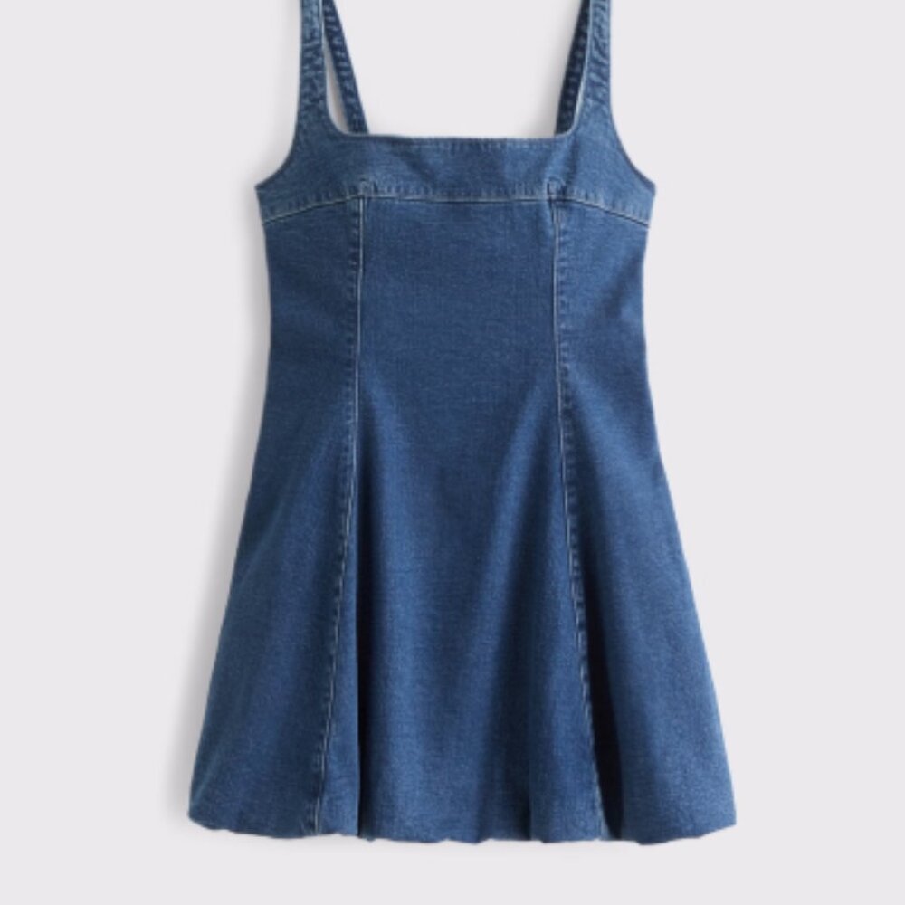 Abercrombie Denim Bubble Dress